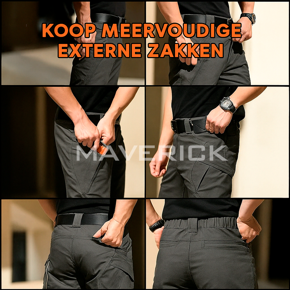 Tática Broek – Sterk en Waterdicht + Gratis Riem