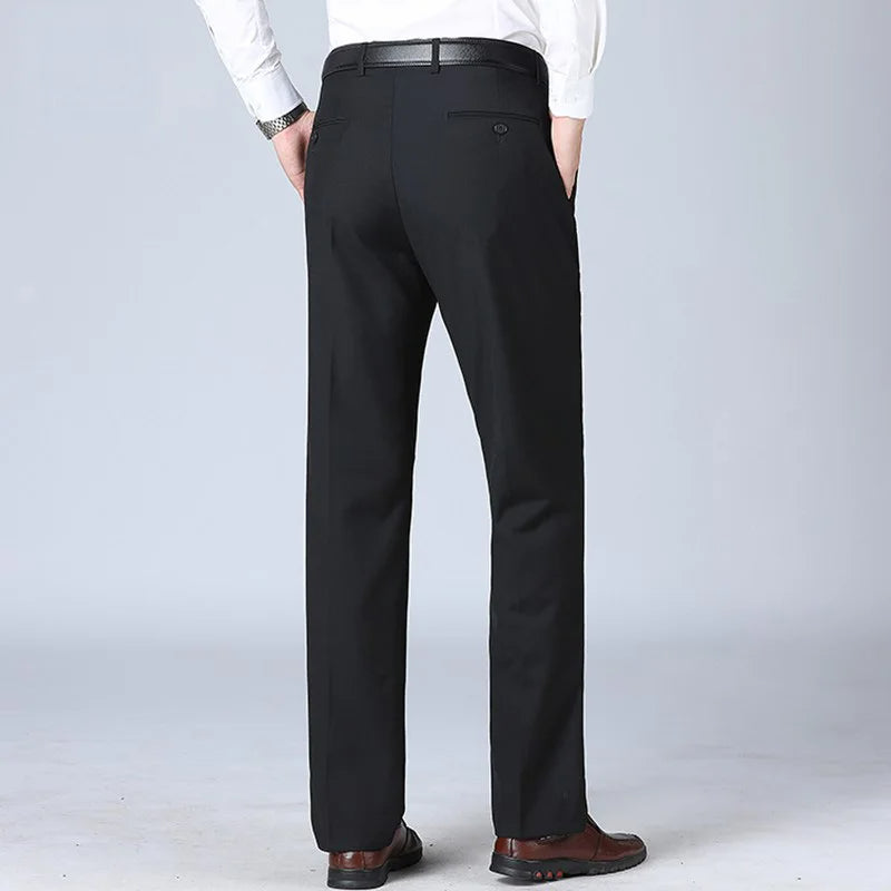 KOOP 1 EN KRIJG 2 | Klassieke Nette Broek Gentleman 2025 + Gratis Leren Nette Riem
