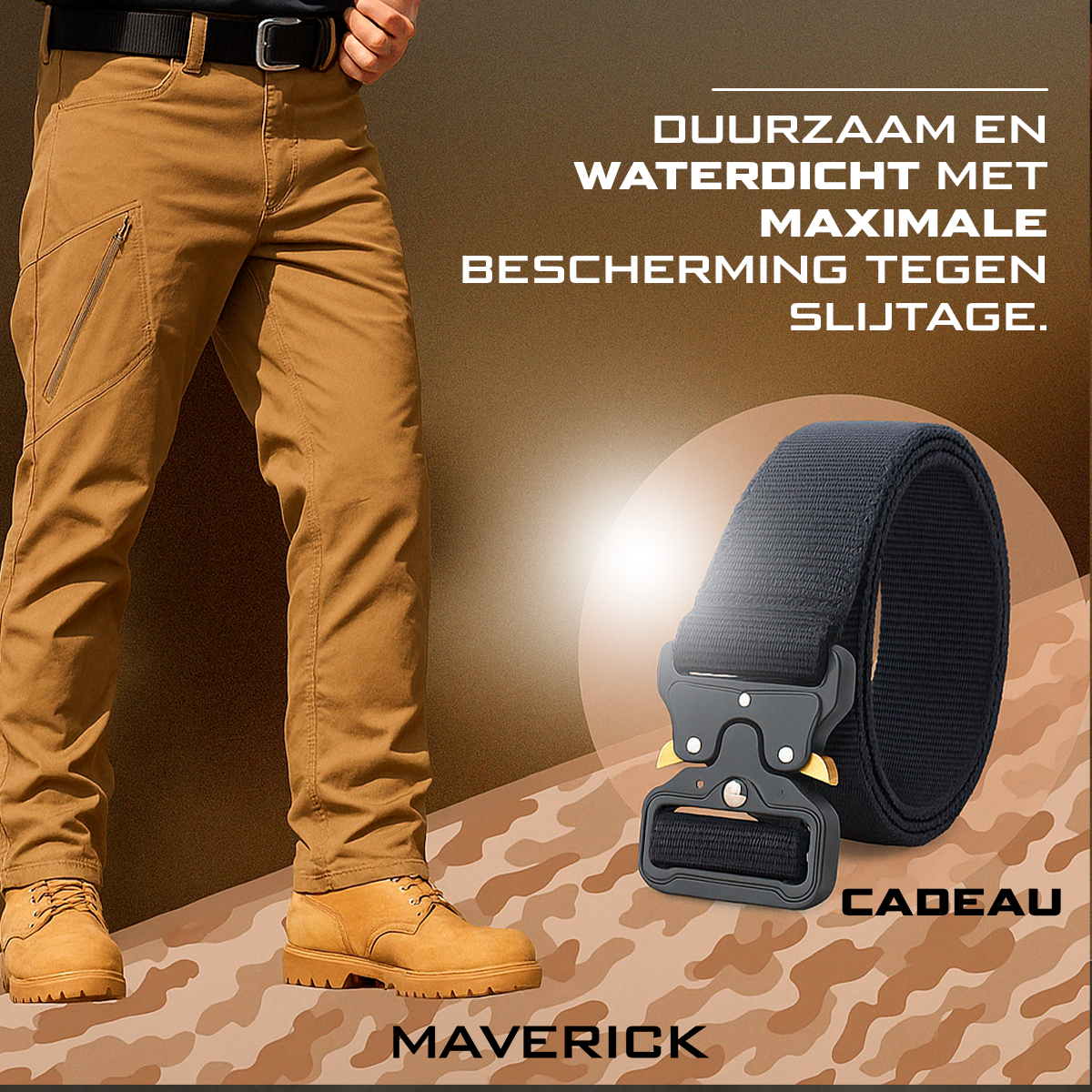 Tática Broek – Sterk en Waterdicht + Gratis Riem