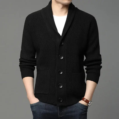 Heren Gebreide Cardigan