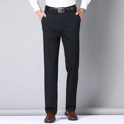 KOOP 1 EN KRIJG 2 | Klassieke Nette Broek Gentleman 2025 + Gratis Leren Nette Riem