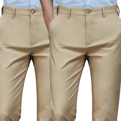 KOOP 1 EN KRIJG 2 | Klassieke Nette Broek Gentleman 2025 + Gratis Leren Nette Riem