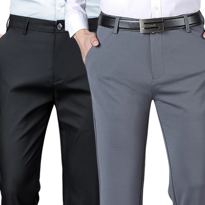 KOOP 1 EN KRIJG 2 | Klassieke Nette Broek Gentleman 2025 + Gratis Leren Nette Riem