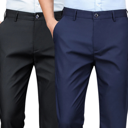 KOOP 1 EN KRIJG 2 | Klassieke Nette Broek Gentleman 2025 + Gratis Leren Nette Riem