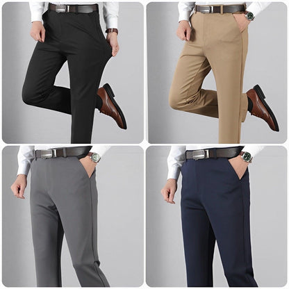KOOP 1 EN KRIJG 2 | Klassieke Nette Broek Gentleman 2025 + Gratis Leren Nette Riem